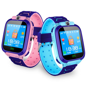 Hot Sale Wholesale New Children\'s Smart Waterproof Watch Anti-lost Kid Wristwatch GPS Positioning SOS Function Android IOS