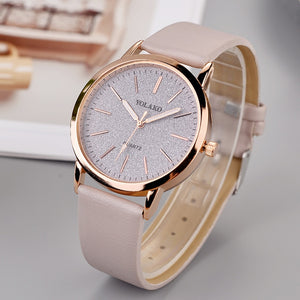 Luxury Brand Leather Quartz Women's Watch Ladies Fashion Watch Women Wristwatch Clock relogio feminino hours reloj mujer saati