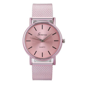 Brand Quartz Watch Woman's Wristwatch Fashion Ladies Watch Business Watch Mesh Belt Clock Female reloj mujer