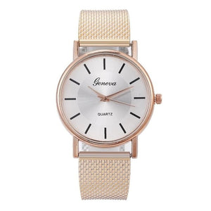 Brand Quartz Watch Woman's Wristwatch Fashion Ladies Watch Business Watch Mesh Belt Clock Female reloj mujer