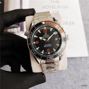 Top Brand Luxury Automatic Mechanical Watch Mens Watches ceramics Sapphire Luminous Calendar Mechanical 007 Watch 96111